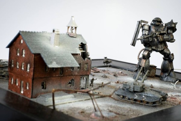 B.O.T.G- MS-06 ZAKU The Ground War Set “FrostBite” by Mark Feliciano