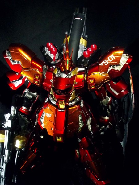 1/100 Master Grade Sazabi Ver Ka Custom Painted by Jimmy Lasugo