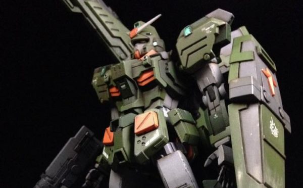 1/144 Gundam Full Armor 7th (Custom colors) by Levy Malit