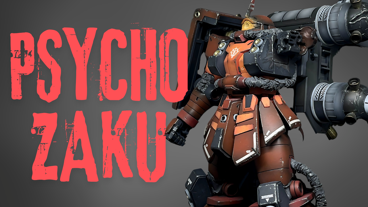 P-Bandai MG 1/100 Psycho Zaku (Last Session Ver.) | Custom