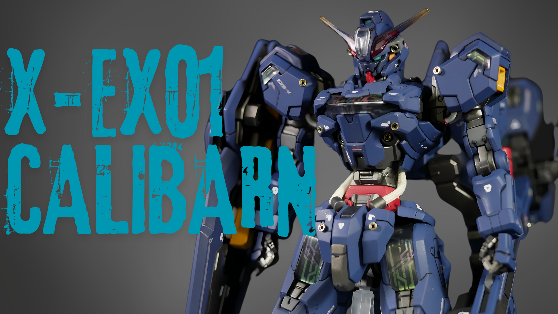 High Grade 1/144 X EX01 GUNDAM CALIBARN Custom Painted by Astrojo